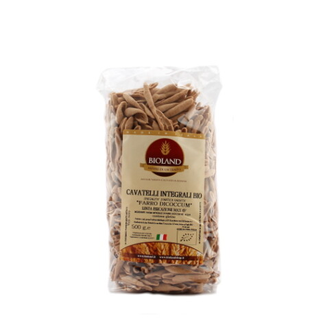 Cavatelli Farro Dicoccum